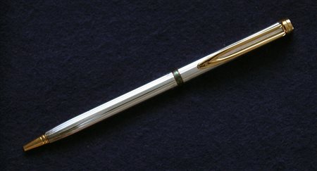 Waterman Gentleman penna a sfera - argento e particolari oro