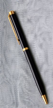 Waterman Gentleman penna a sfera - lacca blu e particolari oro