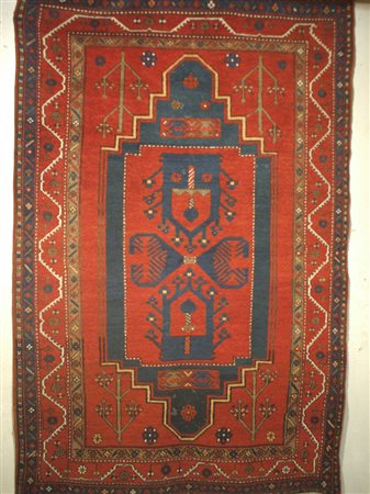 KAZAK Caucasico metà '800 - intero perfetto - senza restauri 240x150