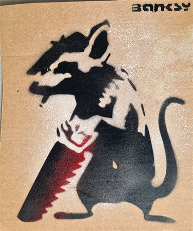 Dismaland Souvenir, 'Rat with saw'