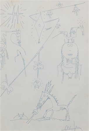 WIFREDO LAM Senza titolo