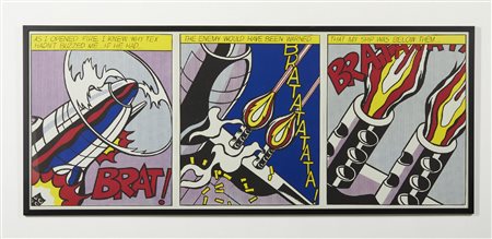 LICHTENSTEIN ROY (1923 - 1997) - As I opened fire. .