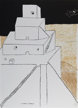 SOTTSASS ETTORE (1917 - 2007) - Torre di Babele.