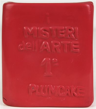 Plumcake (1983) I MISTERI DELL'ARTE, 1989 fibra di vetro, cm 14x12 firma...