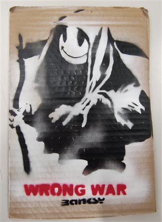 Banksy “Wrong war” 2015