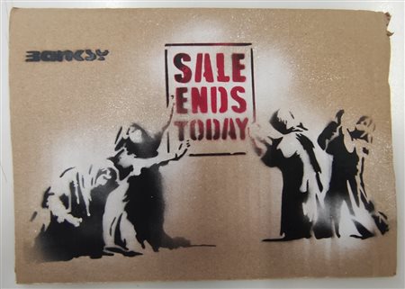 Banksy “Sale ends today” 2015