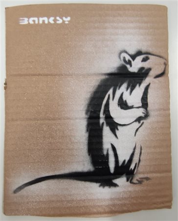 Banksy “Rat” 2015