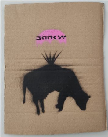 Banksy “Cow” 2015