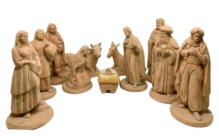 Presepe in terracotta