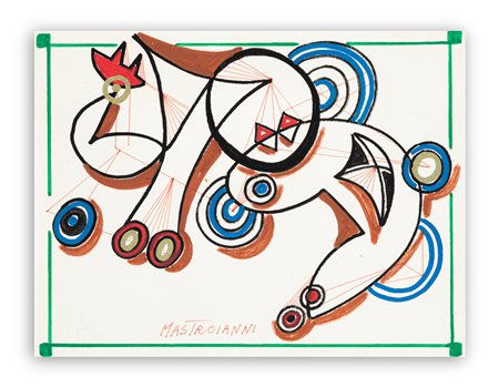 UMBERTO MASTROIANNI (1910-1998) - Tauromachia, 1974