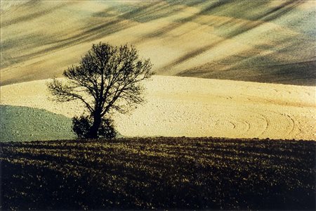 FRANCO FONTANA (Modena 1933) Paesaggio Basilicata 1987 C Print kodak...