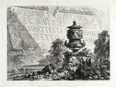 Giovanni Battista  Piranesi, Vedute di Roma disegnate ed incise da Giambattista Piranesi Architetto Ve[...]ziano. 1748.