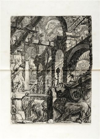 Giovanni Battista  Piranesi, Carceri d'invenzione. II edizione, prima uscita 1761.