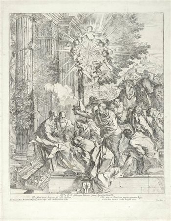 Pietro  Testa, L'adorazione dei Magi. 1640 ca.