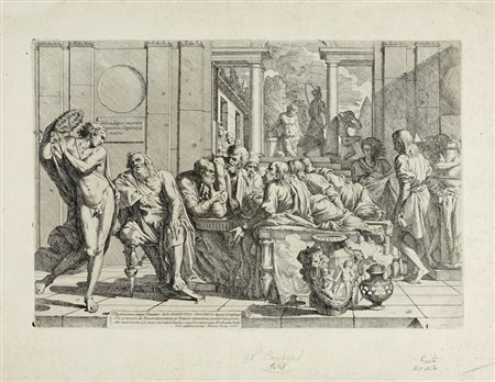 Pietro  Testa, Il Simposio. 1648.