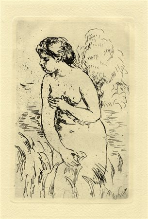 Pierre Auguste Renoir, Baigneuse. 1910.