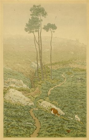 Henri Rivière, Brume matinale. 1908.