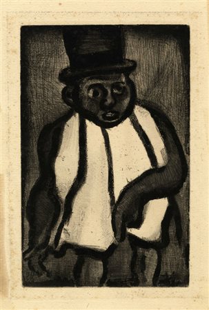 Georges Rouault, Le Bon candidat Boudoubadabou. 1928.