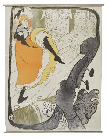 Henri (de) Toulouse-Lautrec, Jane Avril. 1893.