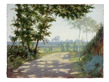 Pietro D'Achiardi, Campagna toscana. 1910.