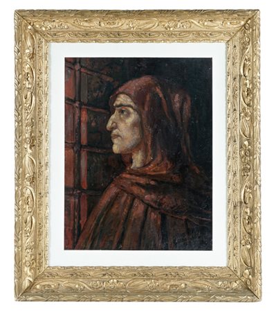 Henry De Groux, Savonarola nella sua prigione. 1903-1904 circa.