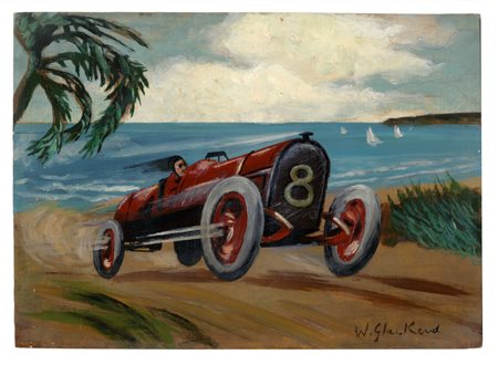 William Glackens, Racing Car. Anni '20 del XX secolo.