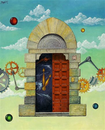 Marco Monatti, La porta del tempo. 2019.