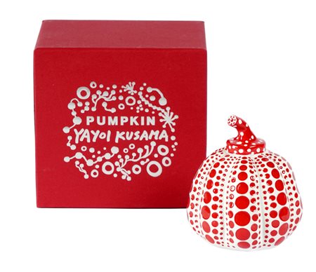 Yayoi Kusama, Red and white Pumpkin. 2015.