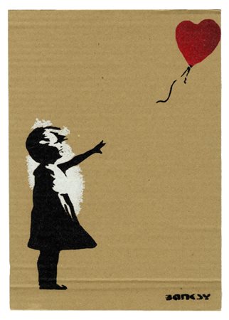 Banksy, Dismaland. The Balloon Girl. 2015.