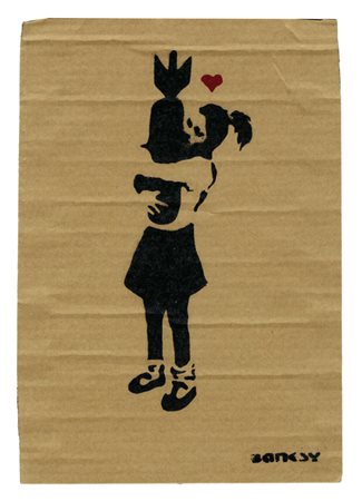 Banksy, Dismaland. Bomb Hugger. 2015.