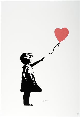 Banksy, The Balloon Girl. 2019.