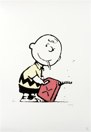 Banksy, Charlie Brown. 2019.