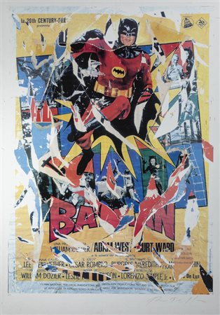 MIMMO ROTELLA<BR>Catanzaro 1918 - 2006 Milano<BR>"Batman"