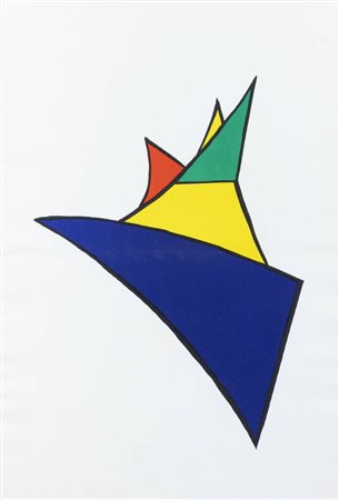 ALEXANDER CALDER<BR>Lawton (USA) 1898 - 1976 New York (USA)<BR>"Etend" 1963