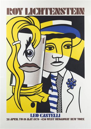 ROY LICHTENSTEIN<BR>New York (USA) 1923 – 1997<BR>"Manifesto Galleria Castelli"