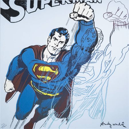 ANDY WARHOL<BR>Pittsburgh (USA) 1927 - 1987 New York (USA)<BR>"Superman"