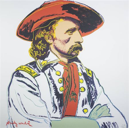 ANDY WARHOL<BR>Pittsburgh (USA) 1927 - 1987 New York (USA)<BR>"General Custer"