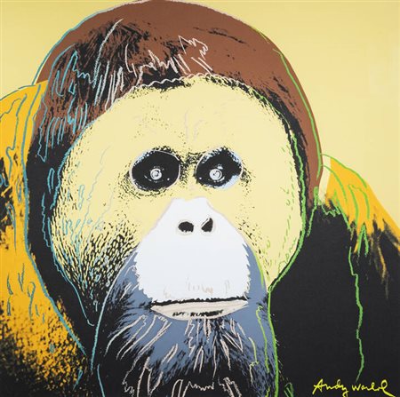 ANDY WARHOL<BR>Pittsburgh (USA) 1927 - 1987 New York (USA)<BR>"Orangutan"