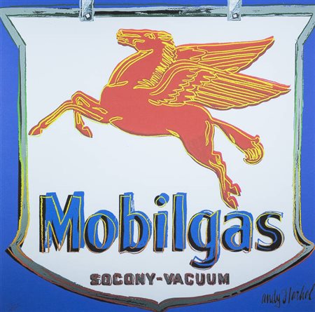 ANDY WARHOL<BR>Pittsburgh (USA) 1927 - 1987 New York (USA)<BR>"Mobilgas-Socony-Vacuum"