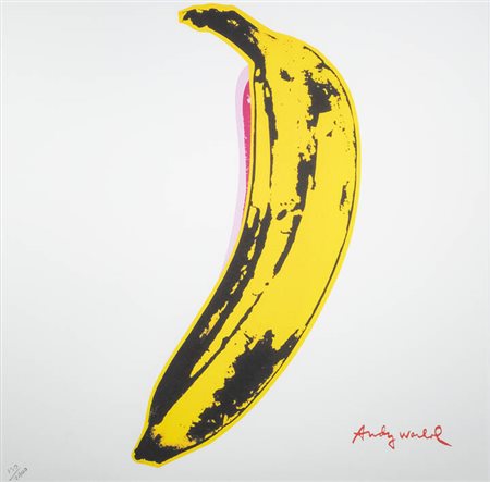 ANDY WARHOL<BR>Pittsburgh (USA) 1927 - 1987 New York (USA)<BR>"Banana"