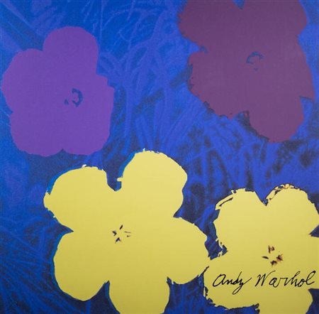 ANDY WARHOL<BR>Pittsburgh (USA) 1927 - 1987 New York (USA)<BR>"Flowers"