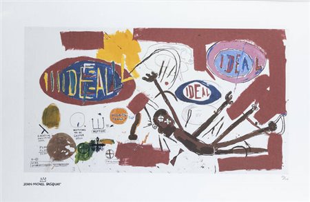 JEAN-MICHEL BASQUIAT<BR>New York 1960 -1988 New York<BR>"Victor (Ideal)"