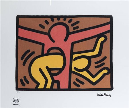 KEITH HARING<BR>Reading (USA) 1958 –1990 New York (USA)<BR>"Senza titolo"