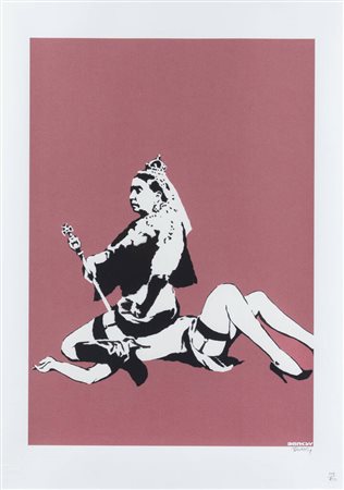 BANSKY <BR>Bristol (Inghilterra) 1974<BR>"Queen Vic"