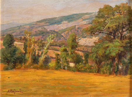 AUGUSTO MAJANI (Budrio 1867 - Buttrio 1959) "Campagna della Valmabecchia",...