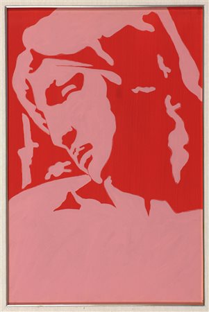 Tano Festa (1938-1988) Da Michelangelo, 1978 Acrilico su tela cm 60x40 Firma...