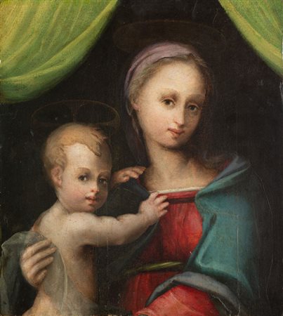 Artista fiorentino, prima metà XVI secolo () Madonna con il Bambino