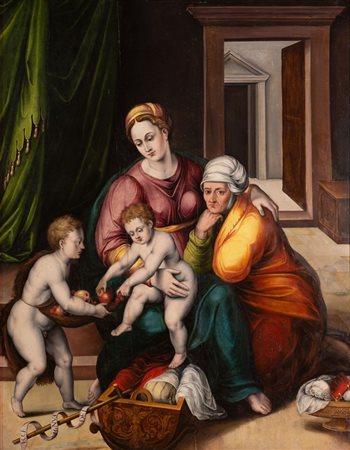 Giulio Romano Giulio Pippi (cerchia di) (Roma 1499-Mantova 1546) Madonna con...