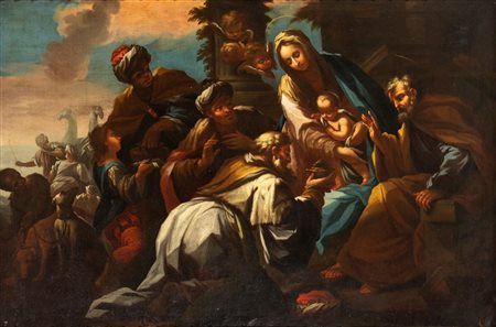 Giovanni Camillo Sagrestani (Firenze 1660-Firenze 1731) Adorazione dei Magi