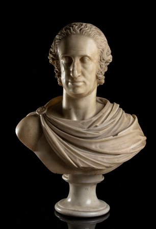 Antonio Canova (cerchia di) (Possagno 1757-Venezia 1822) Busto di Ferdinando...